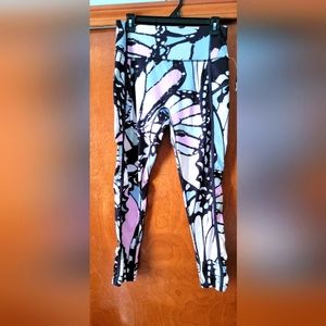 Free People Butterfly Pattern Leggings